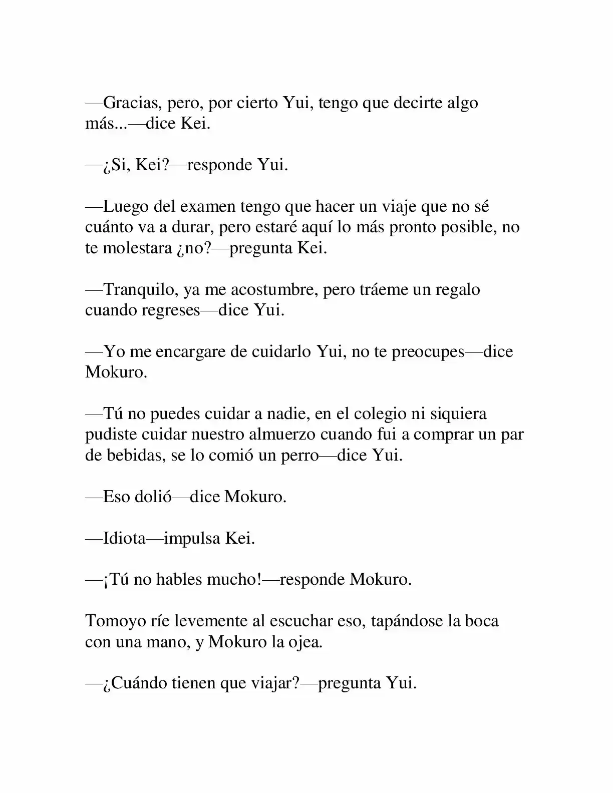 Keimamura X capítulo 7, página 10