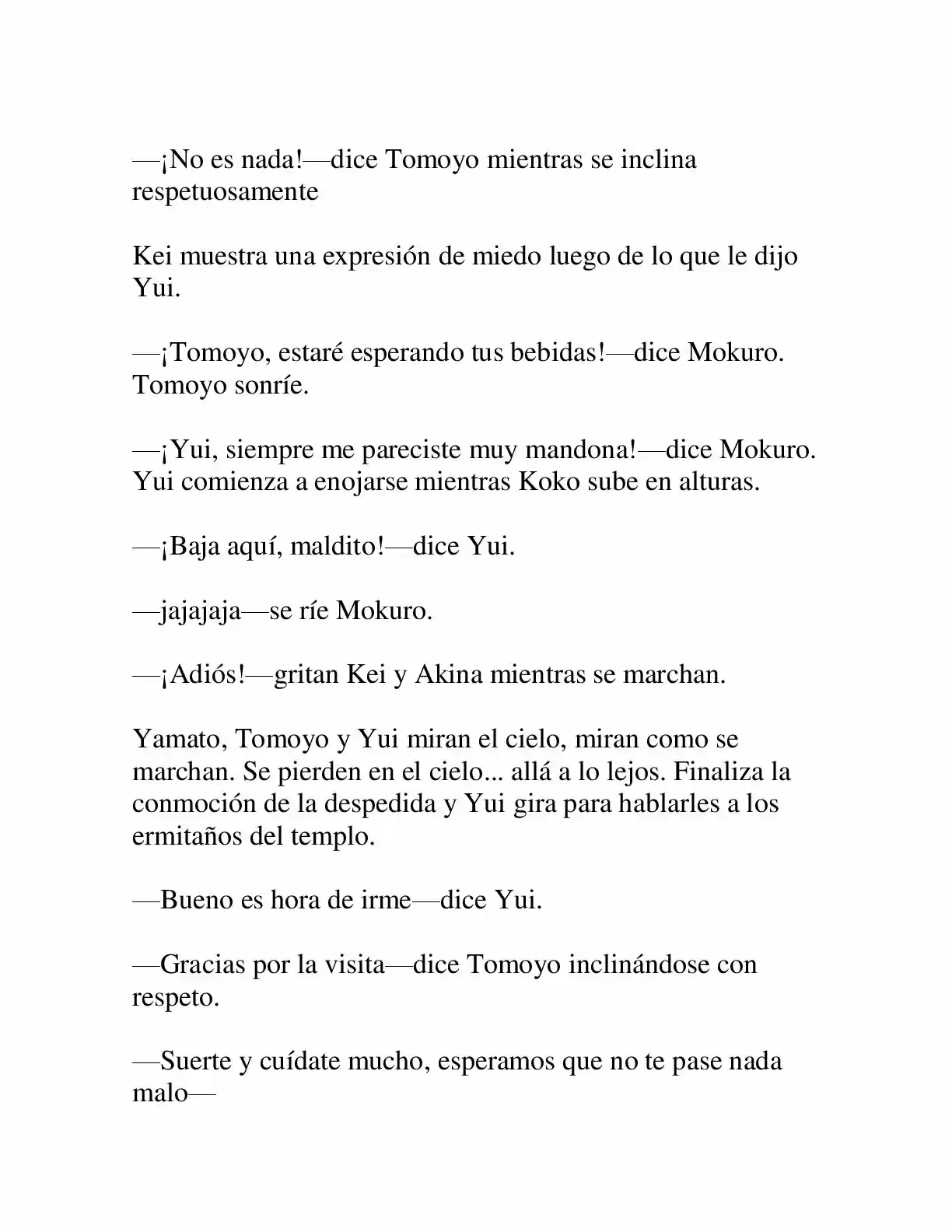 Keimamura X capítulo 7, página 13
