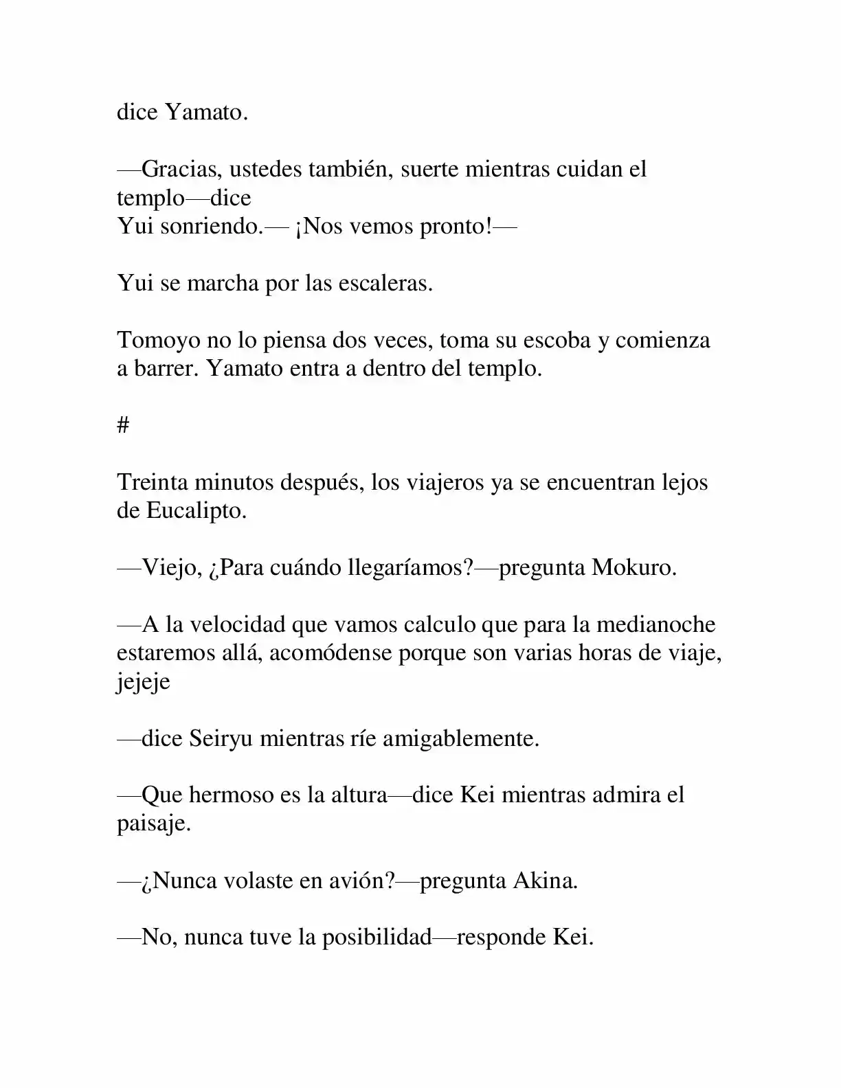 Keimamura X capítulo 7, página 14
