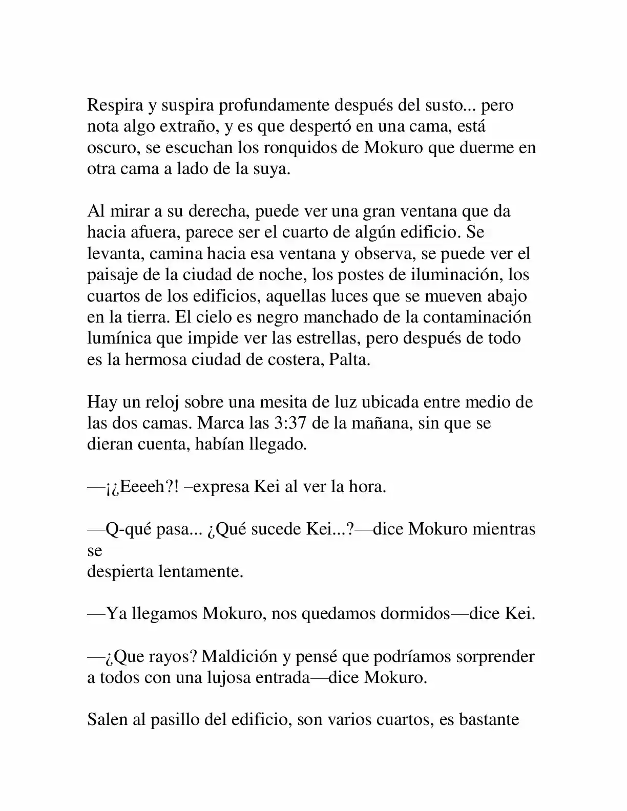 Keimamura X capítulo 7, página 17