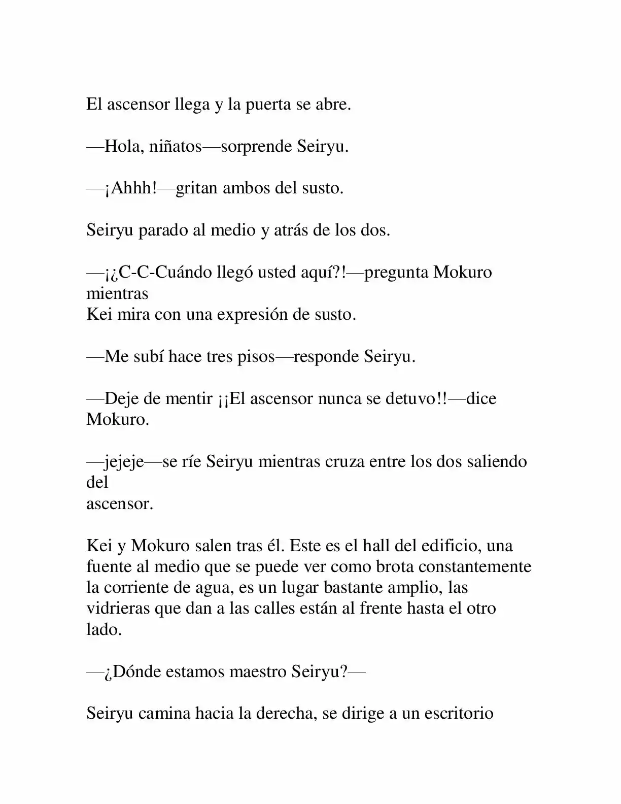 Keimamura X capítulo 7, página 19