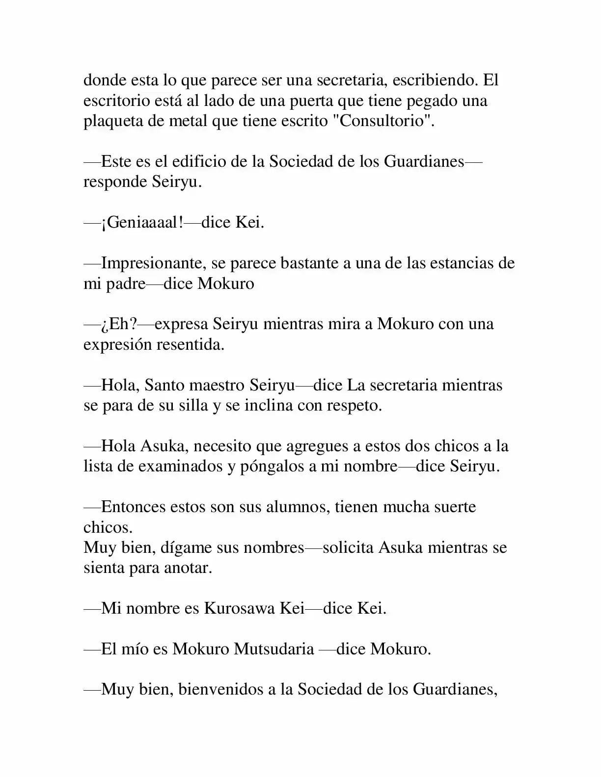 Keimamura X capítulo 7, página 20