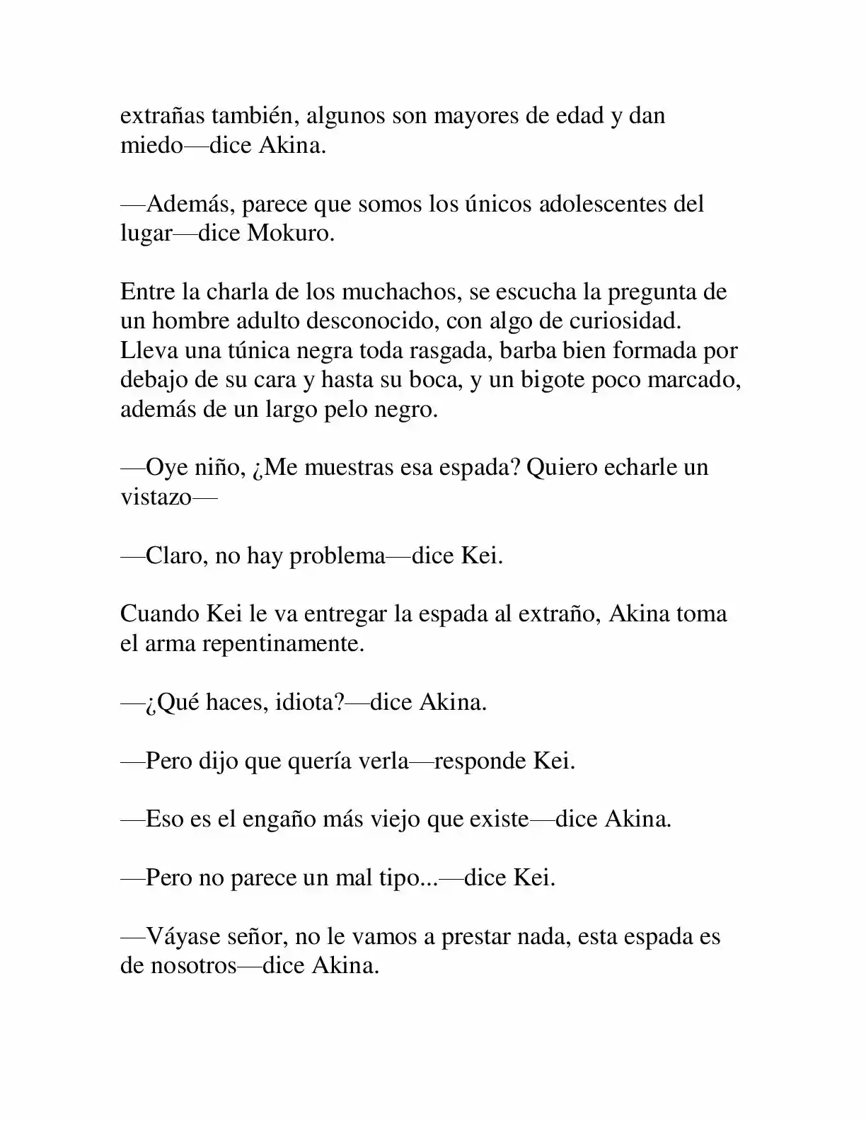 Keimamura X capítulo 8, página 2