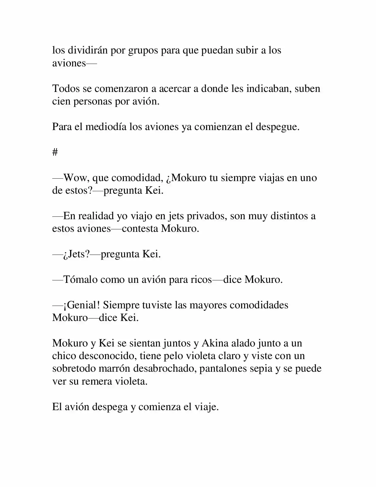 Keimamura X capítulo 8, página 4