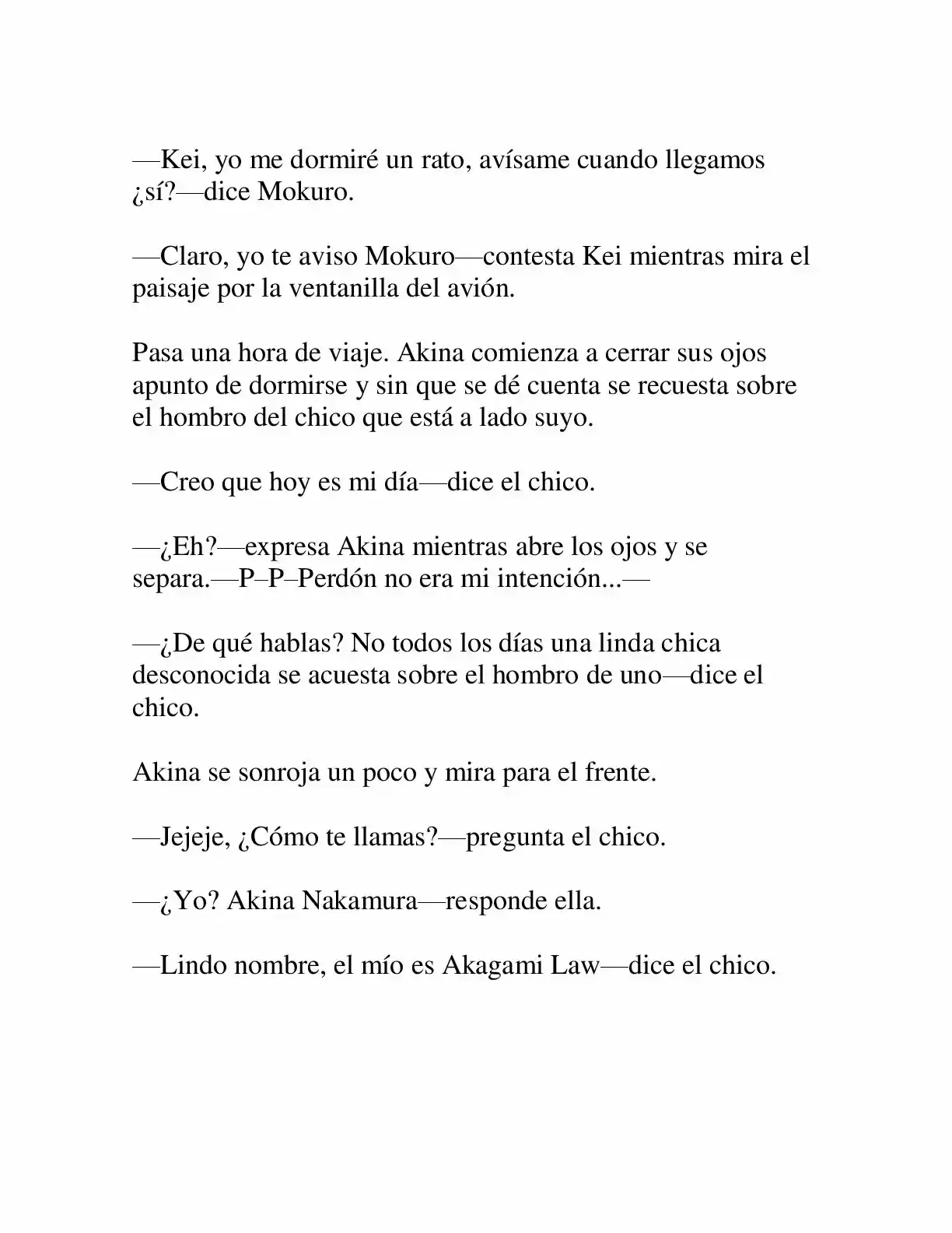 Keimamura X capítulo 8, página 5
