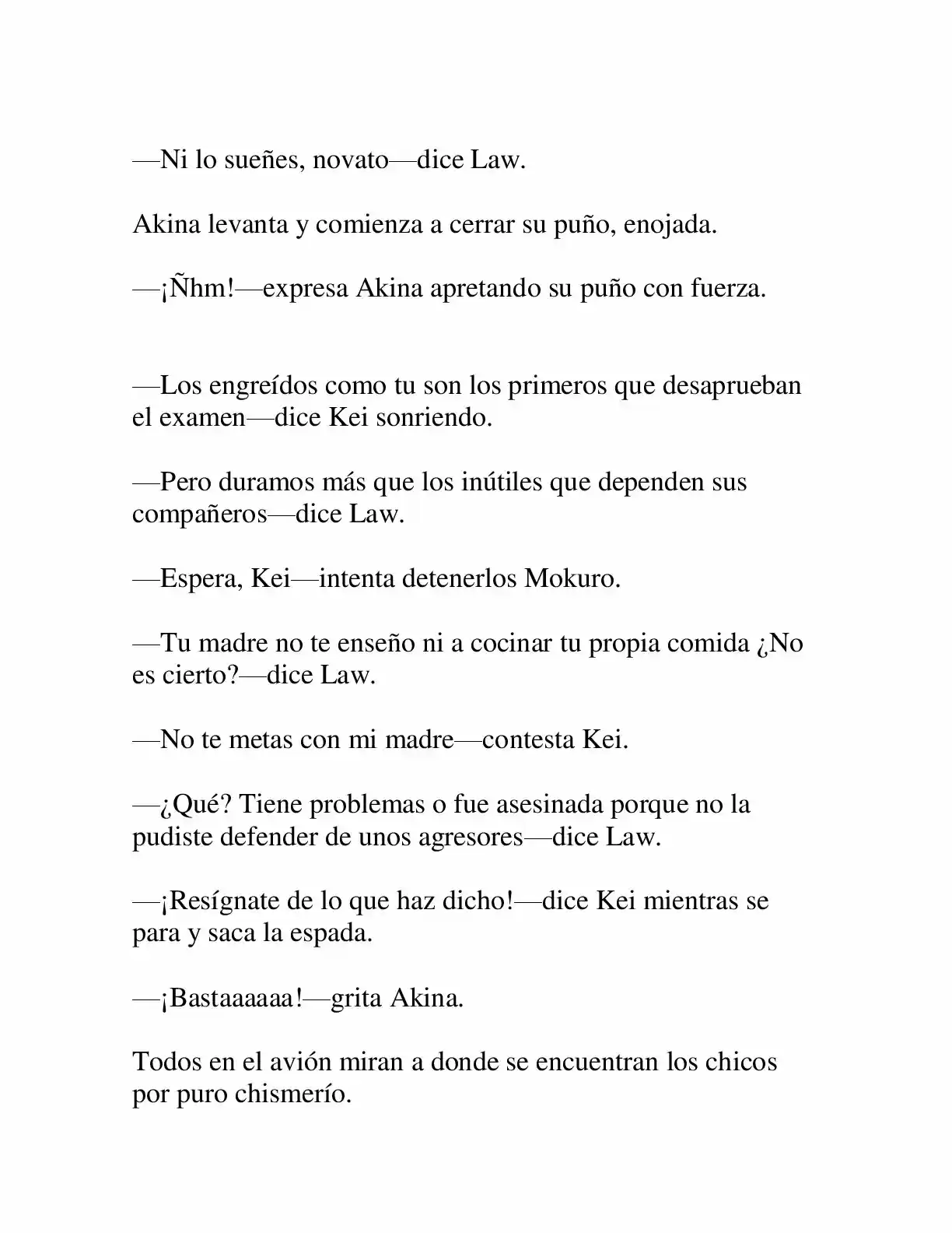 Keimamura X capítulo 8, página 9
