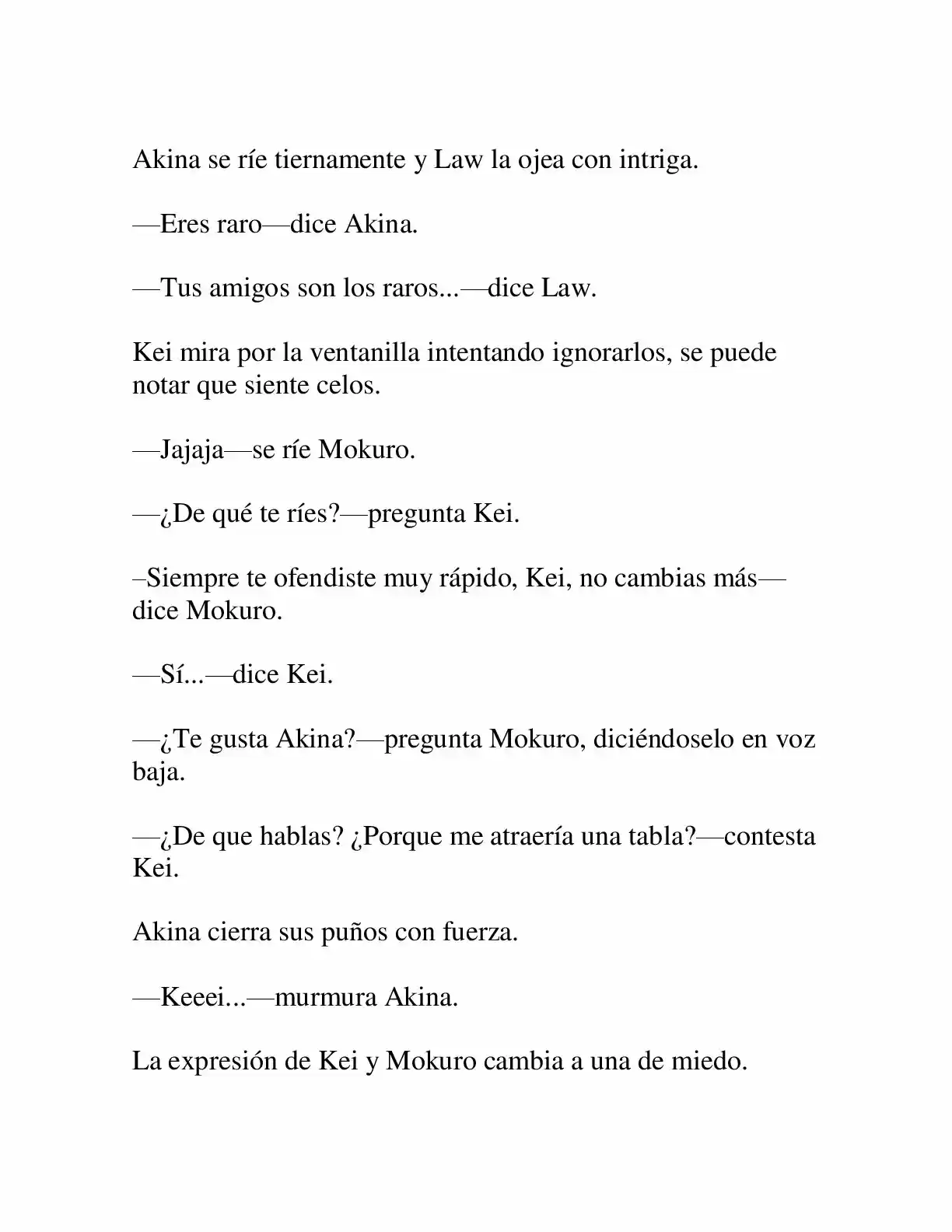 Keimamura X capítulo 8, página 11