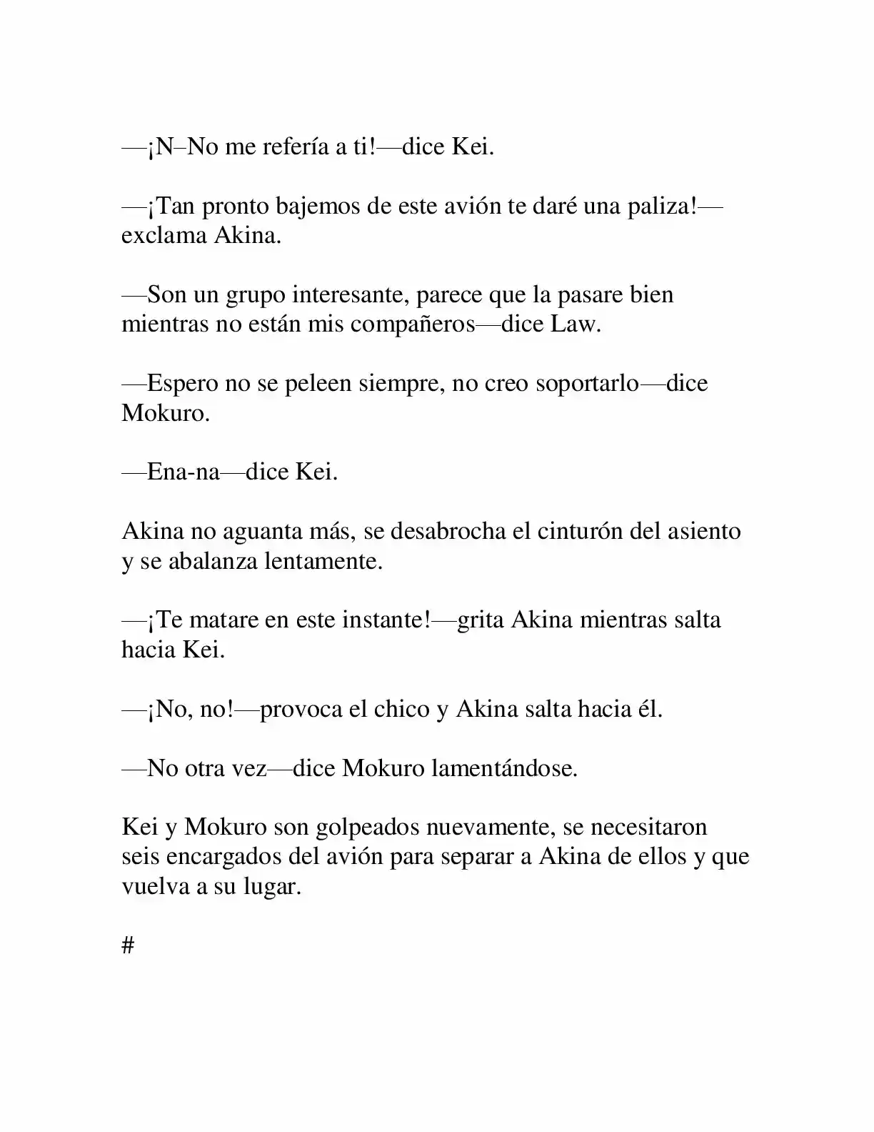 Keimamura X capítulo 8, página 12