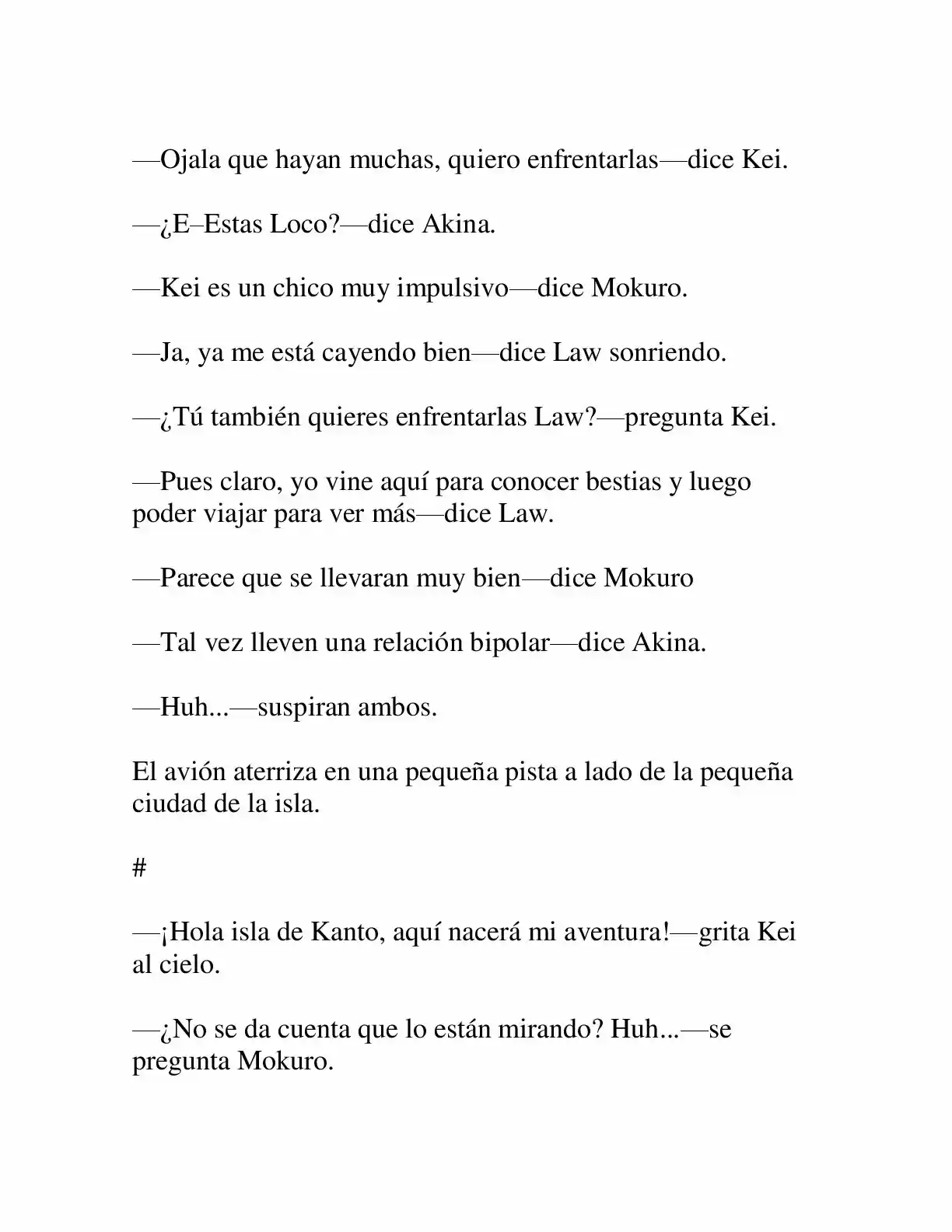 Keimamura X capítulo 8, página 14