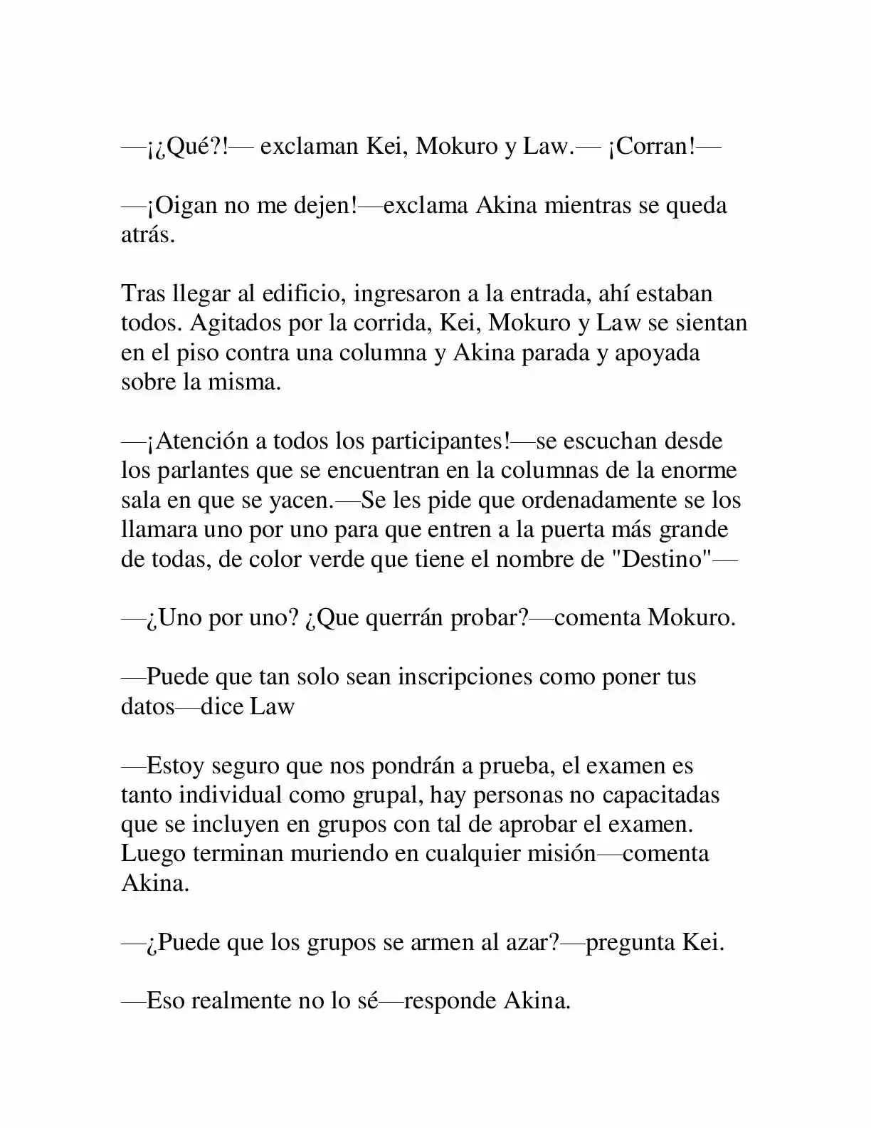 Keimamura X capítulo 8, página 17