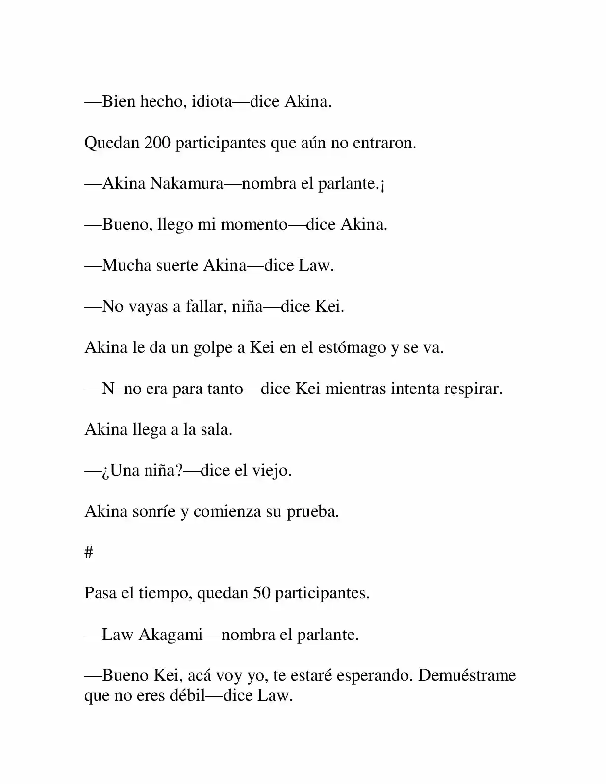 Keimamura X capítulo 8, página 21
