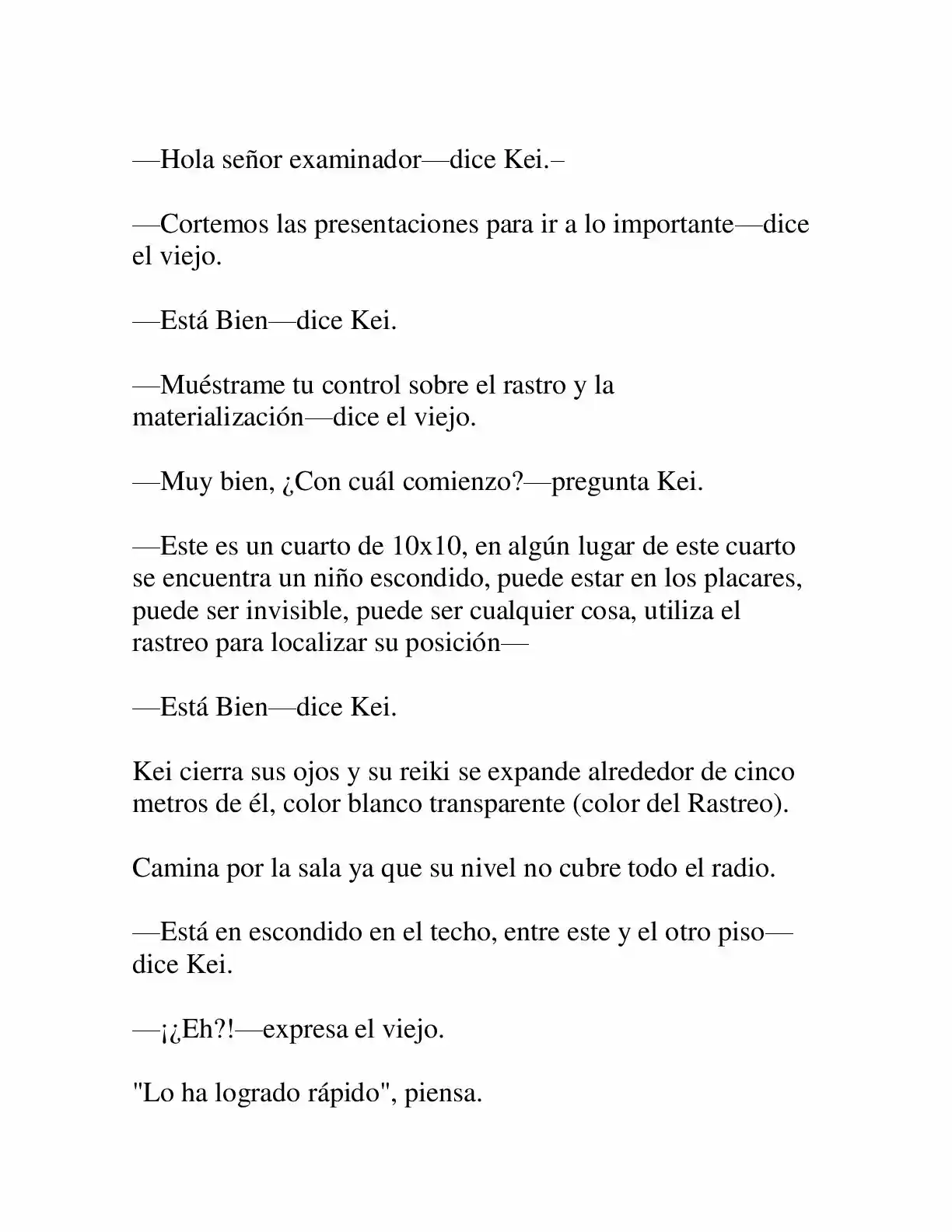 Keimamura X capítulo 8, página 23