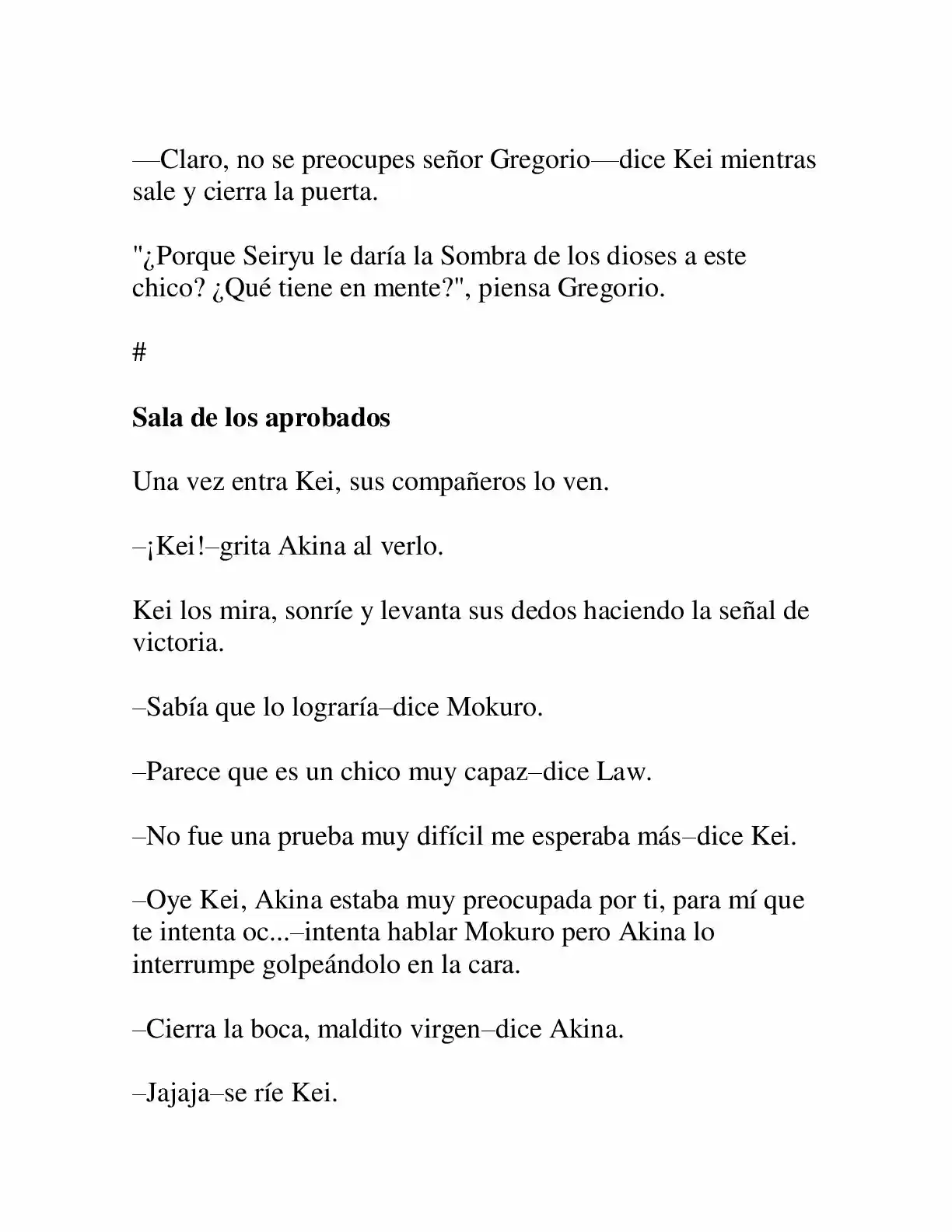 Keimamura X capítulo 8, página 27