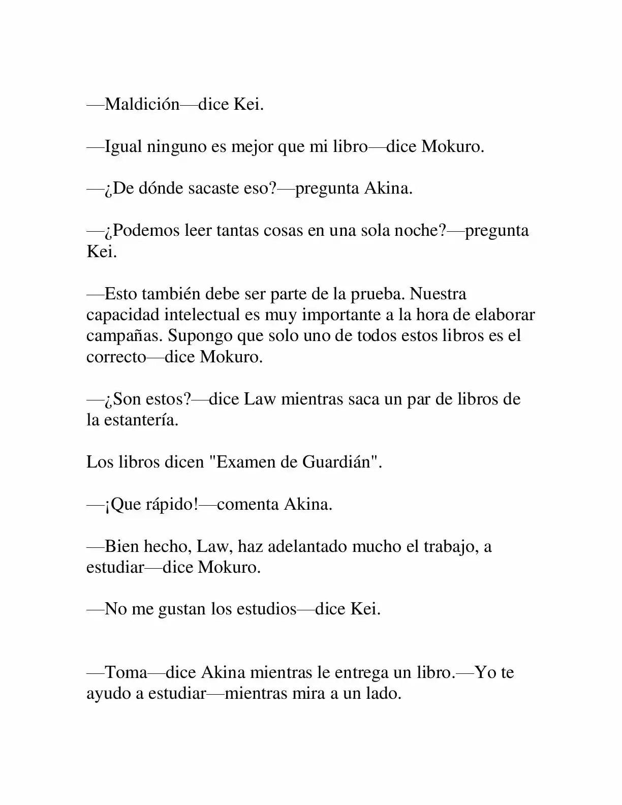 Keimamura X capítulo 8, página 30