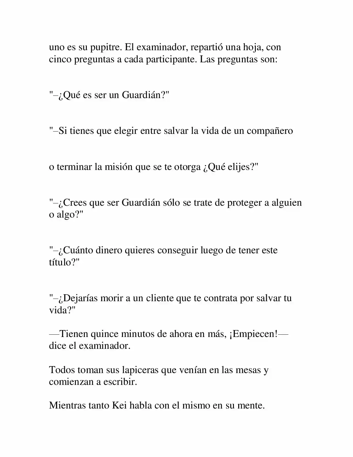 Keimamura X capítulo 8, página 36