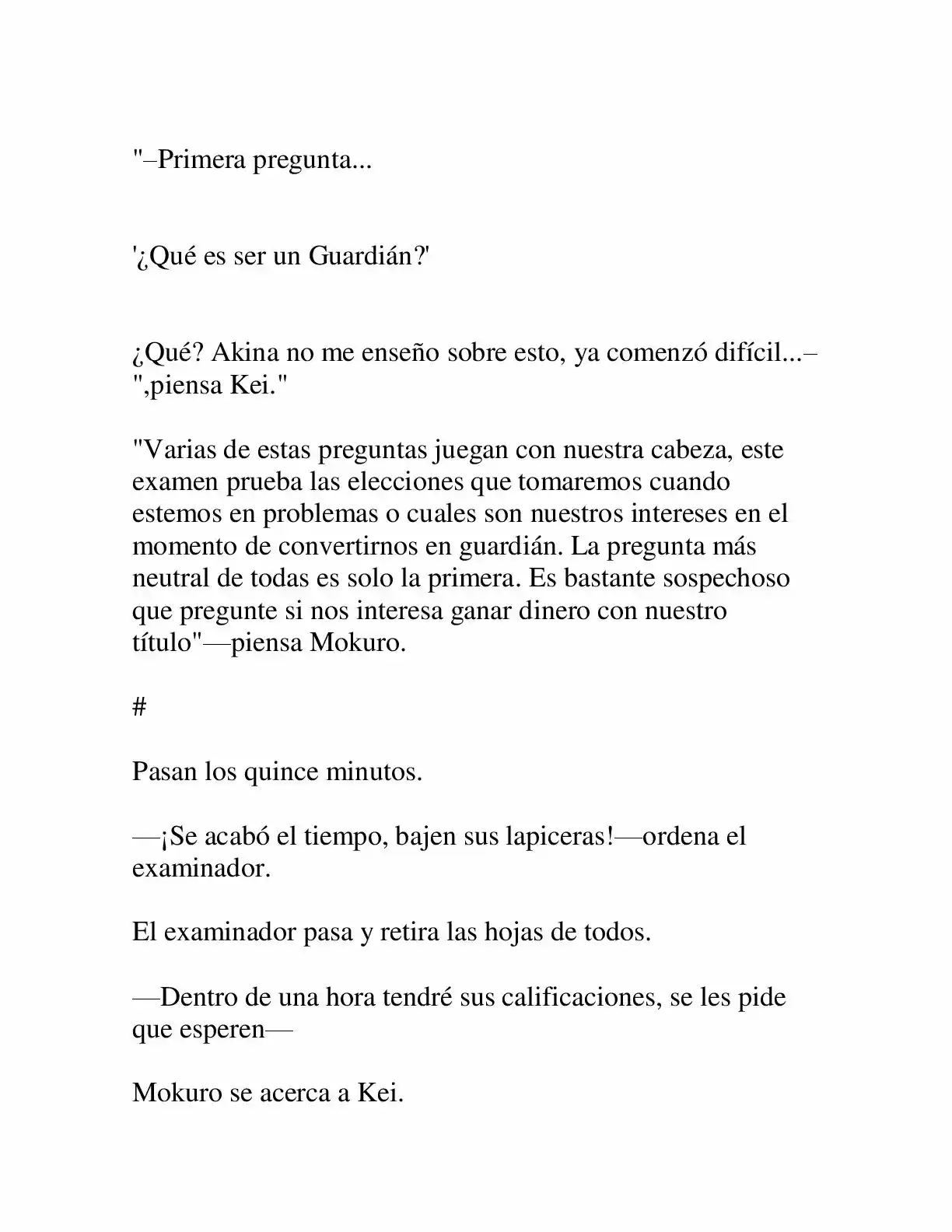 Keimamura X capítulo 8, página 37