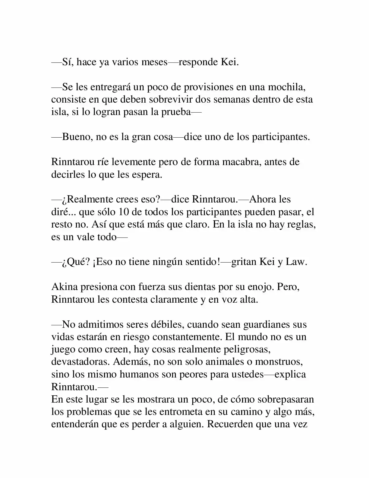 Keimamura X capítulo 9, página 2