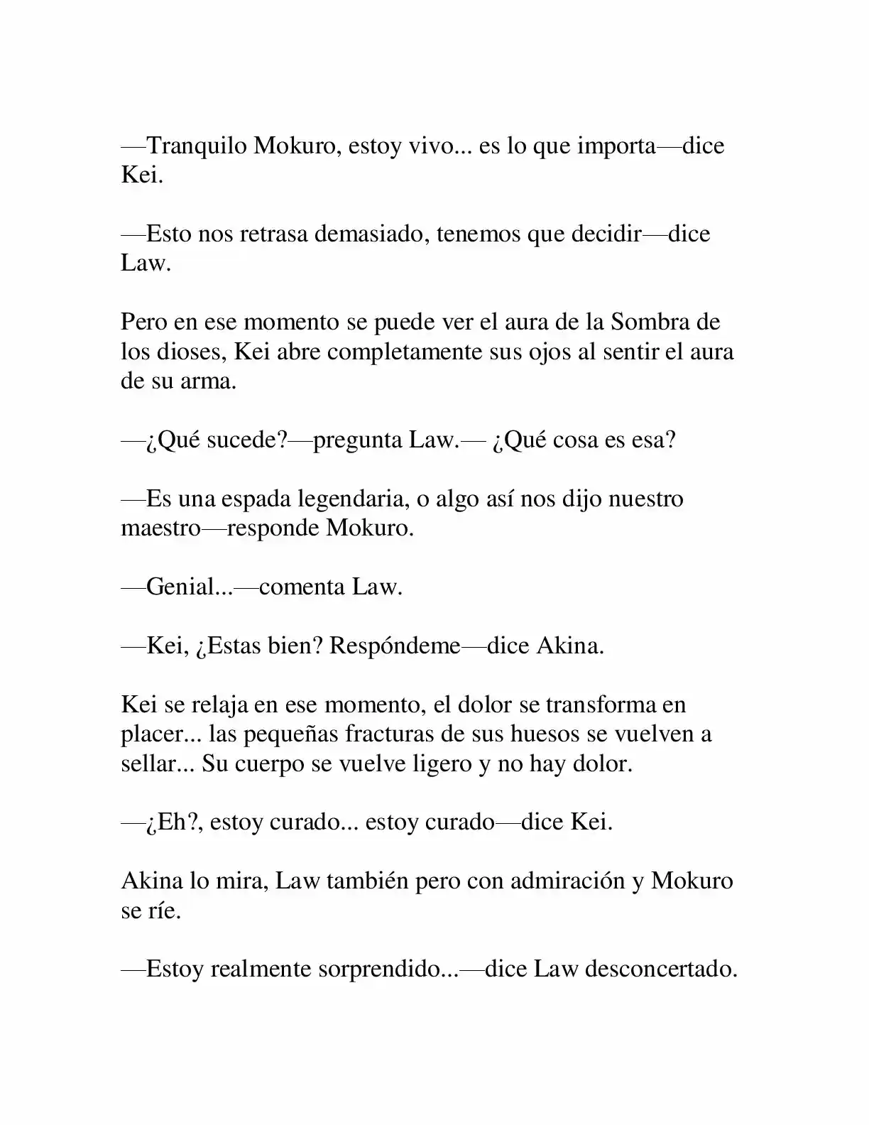 Keimamura X capítulo 9, página 8