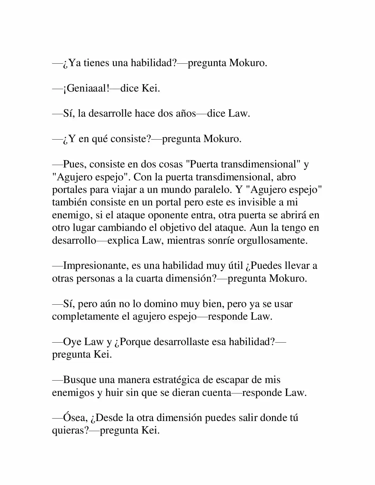 Keimamura X capítulo 9, página 27