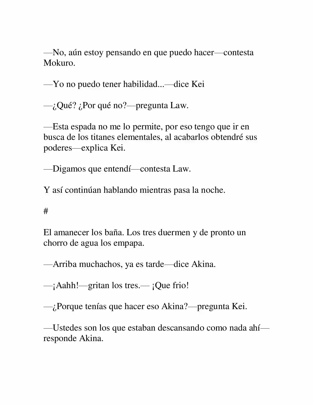Keimamura X capítulo 9, página 31