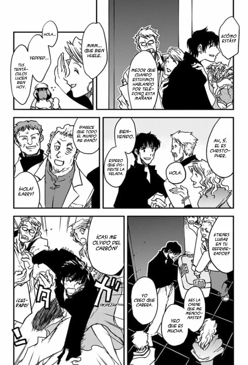 Kekkai Sensen capítulo 8, página 34