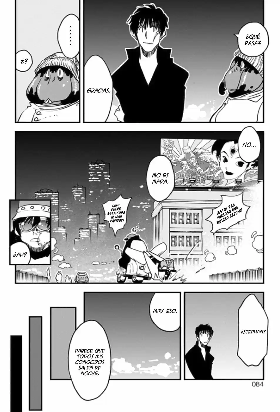 Kekkai Sensen capítulo 8, página 80