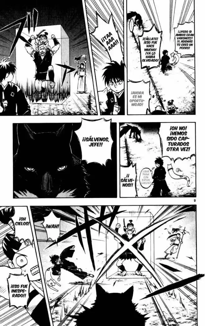 Kekkaishi capítulo 21, página 9