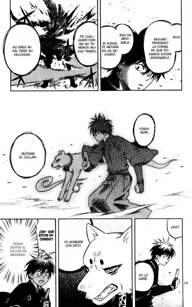 Kekkaishi capítulo 21, página 13