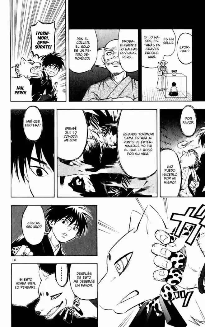Kekkaishi capítulo 21, página 14