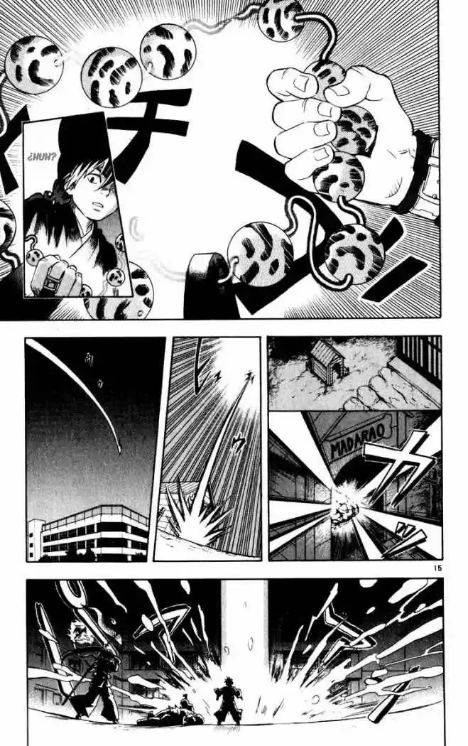 Kekkaishi capítulo 21, página 15