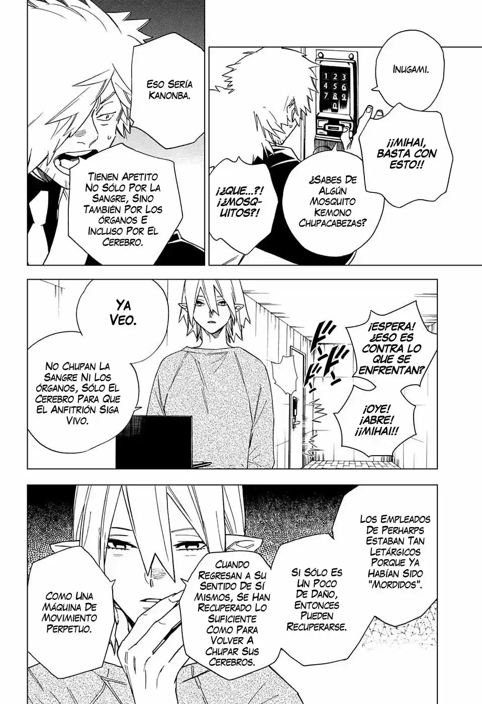 Kemono Jihen capítulo 8, página 34