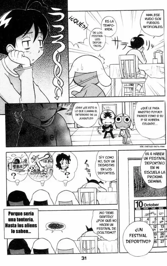 Keroro Gunsou capítulo 39, página 5