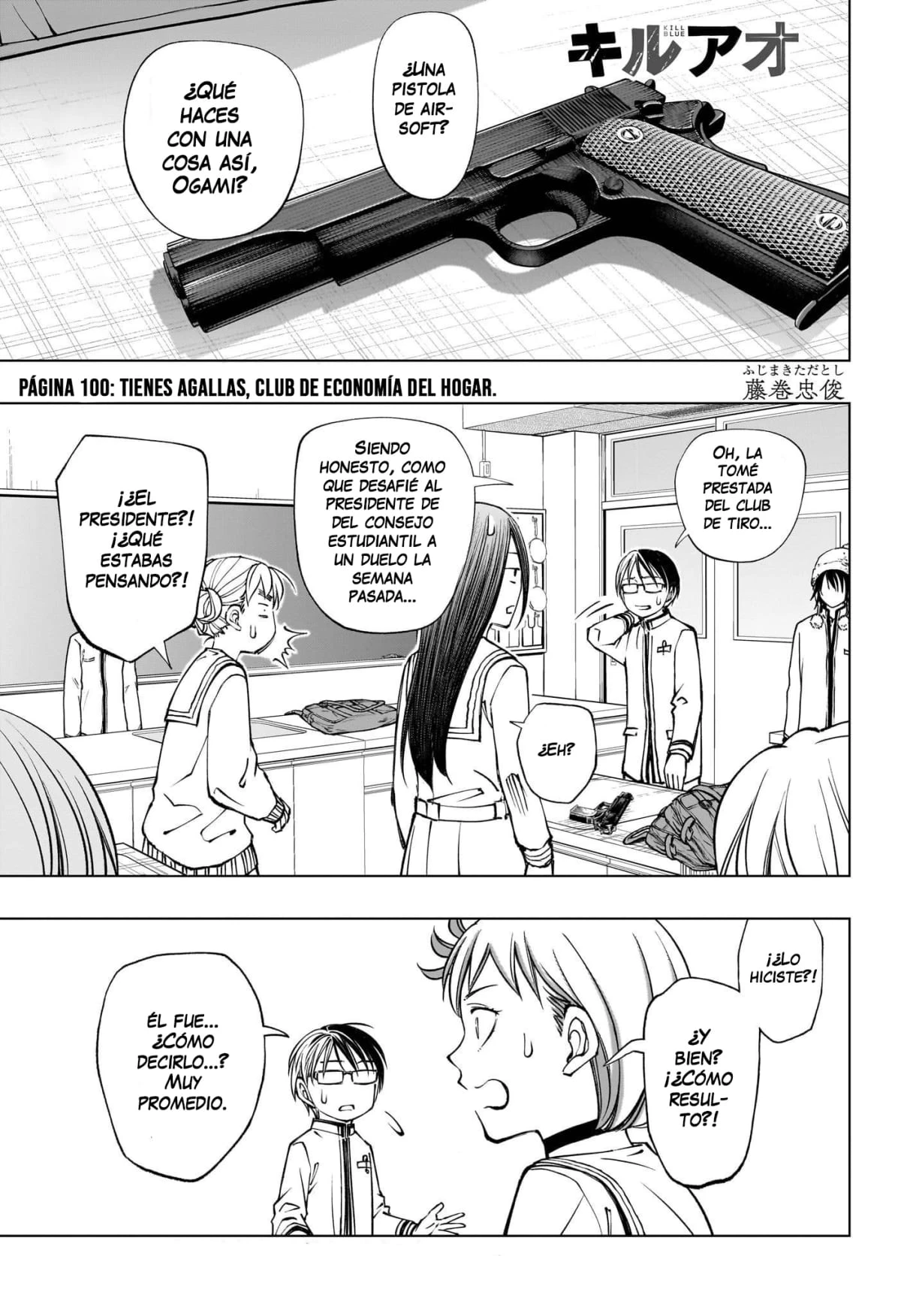 Kill Blue capítulo 100, página 2