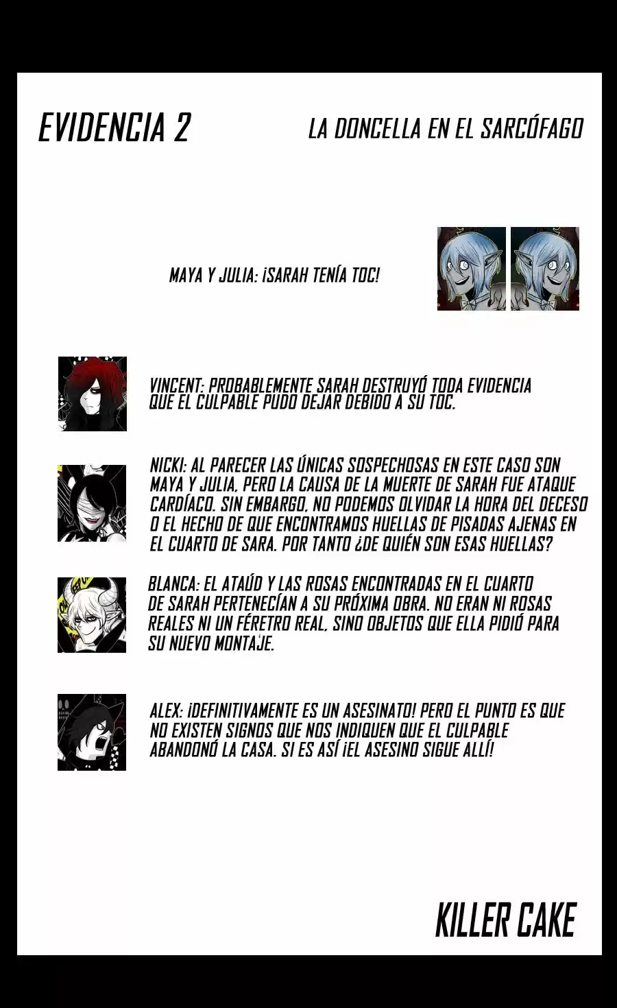 Killer Cake capítulo 17, página 21