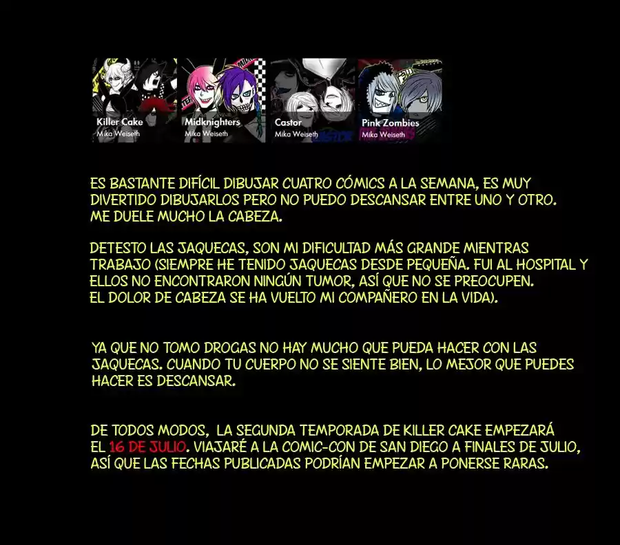 Killer Cake capítulo 18, página 3