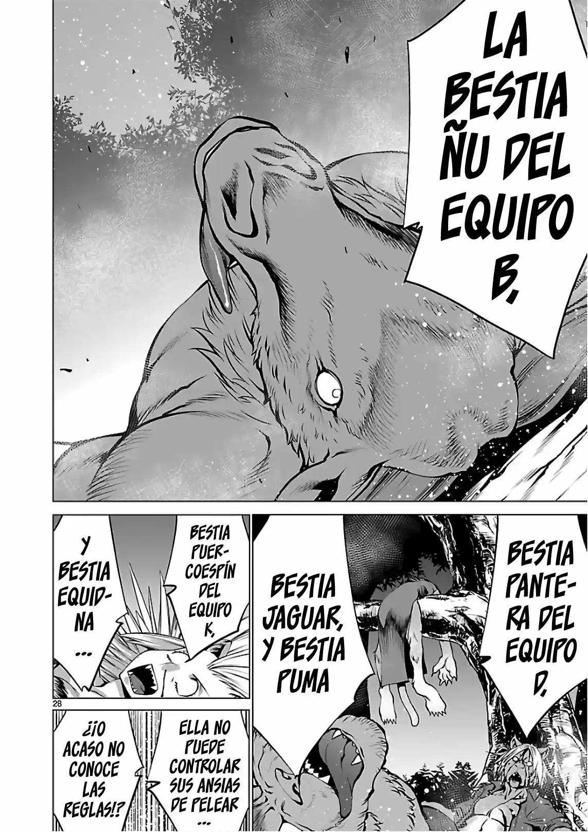 Killing Bites capítulo 52, página 28
