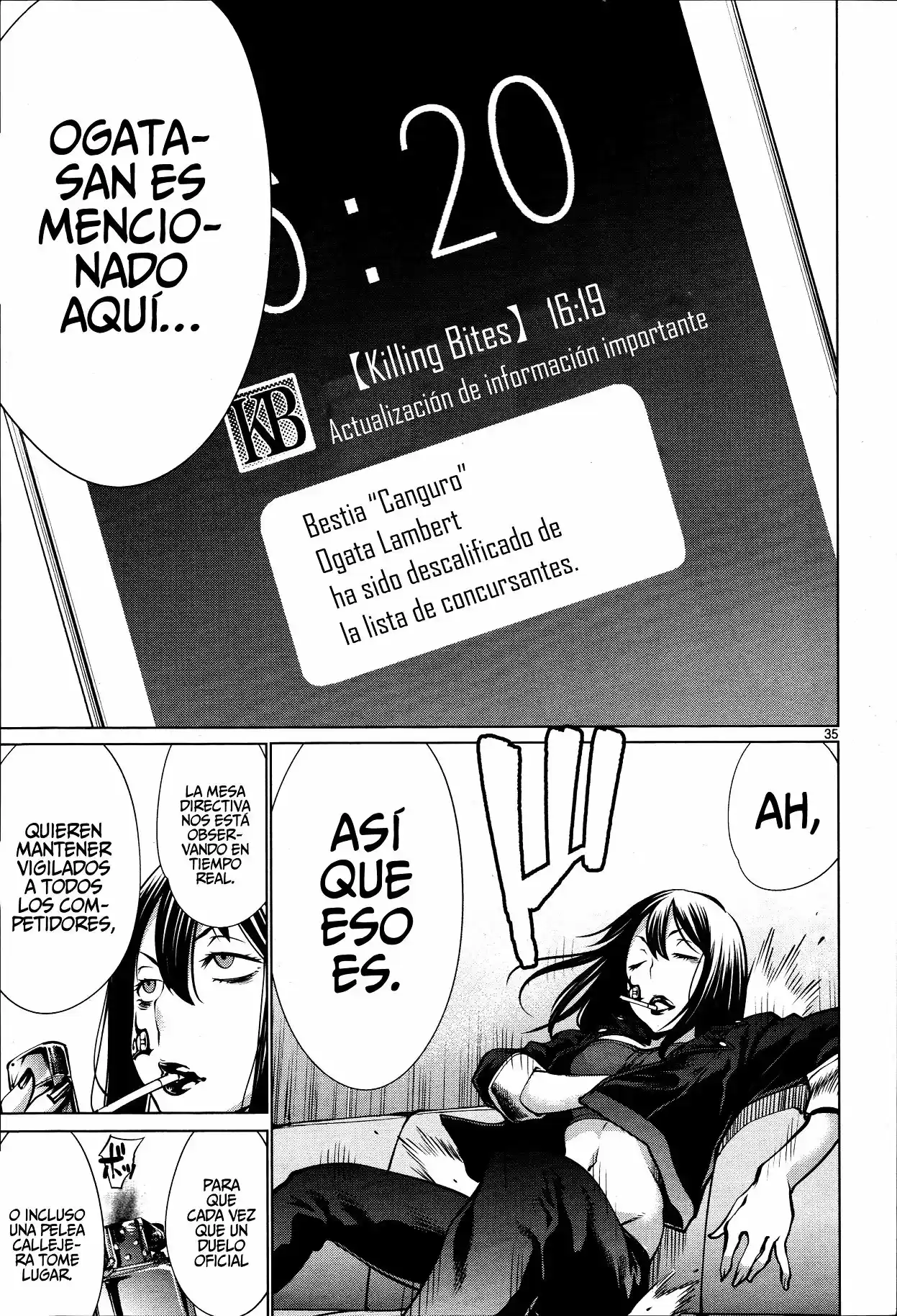 Killing Bites capítulo 70, página 33