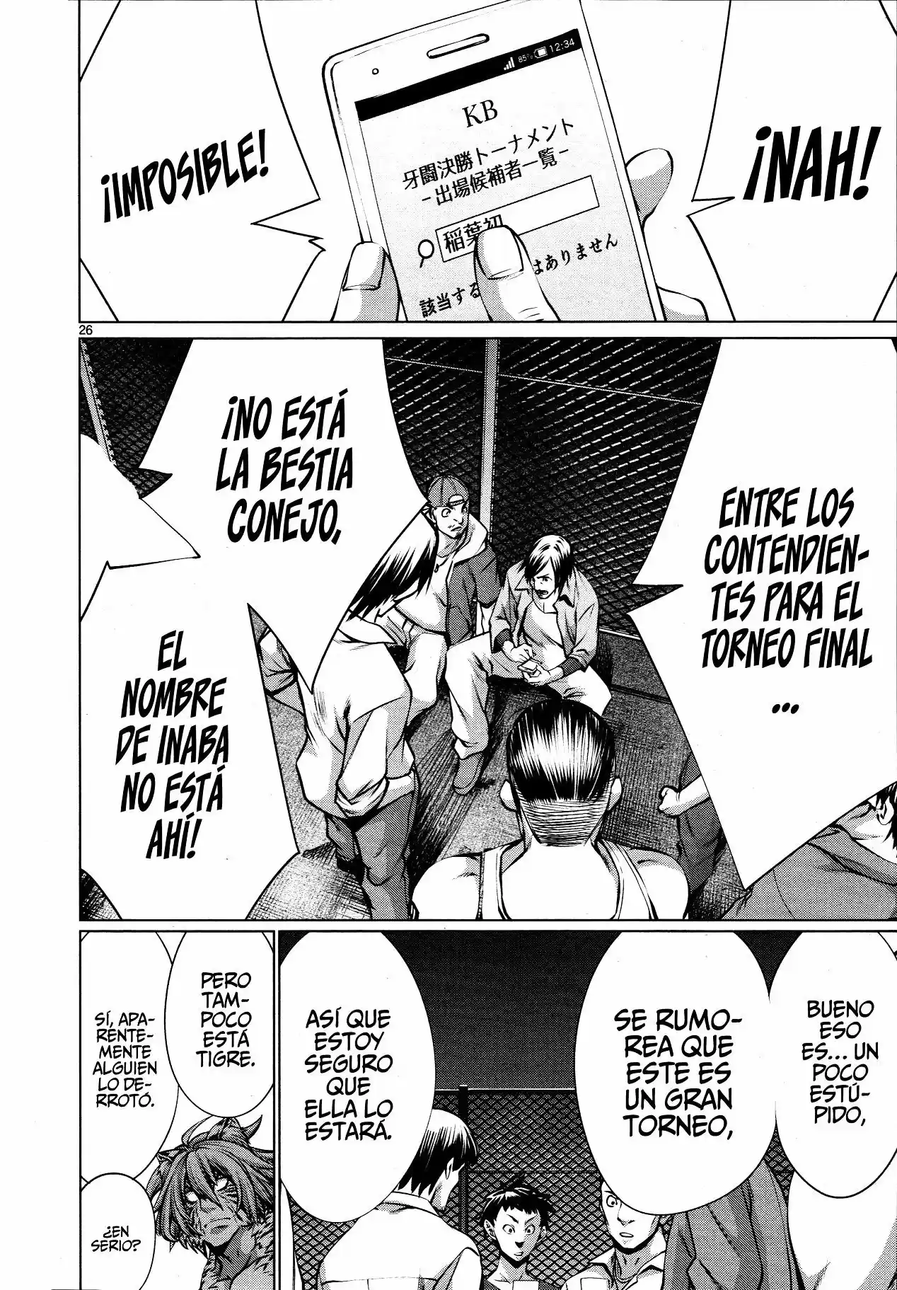 Killing Bites capítulo 72, página 28