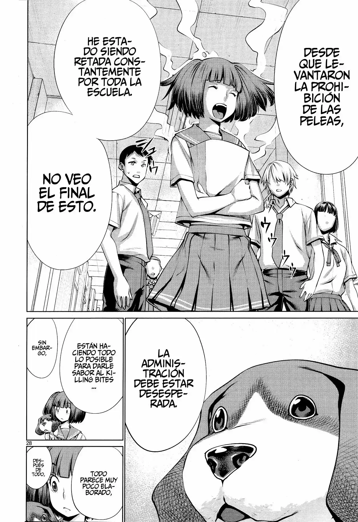 Killing Bites capítulo 73, página 28