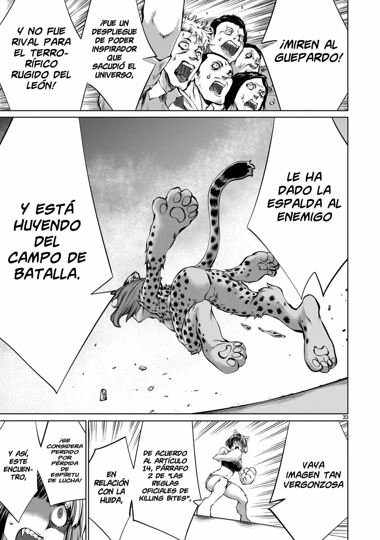 Killing Bites capítulo 84, página 33