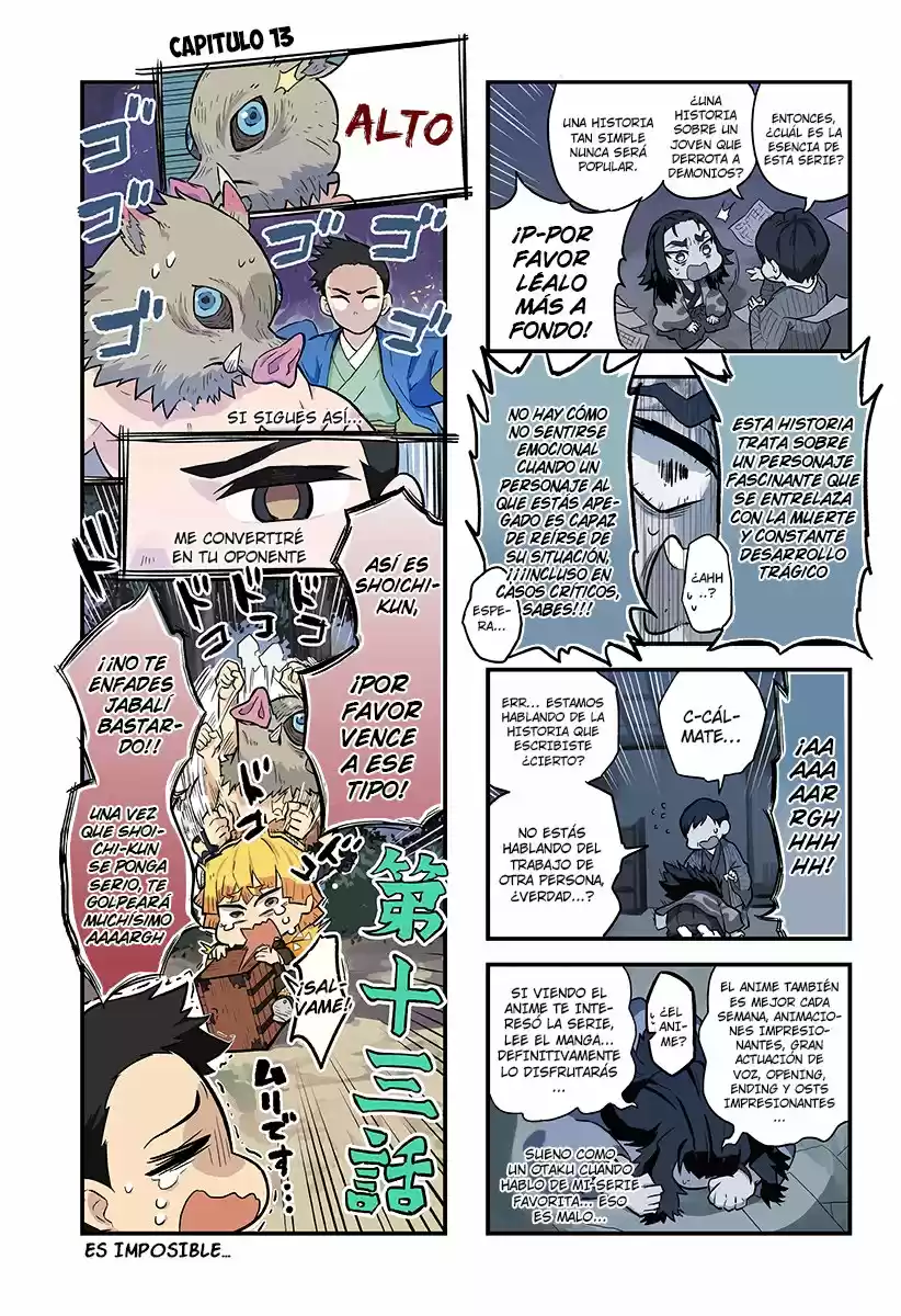 Kimetsu No Aima! capítulo 13, página 1