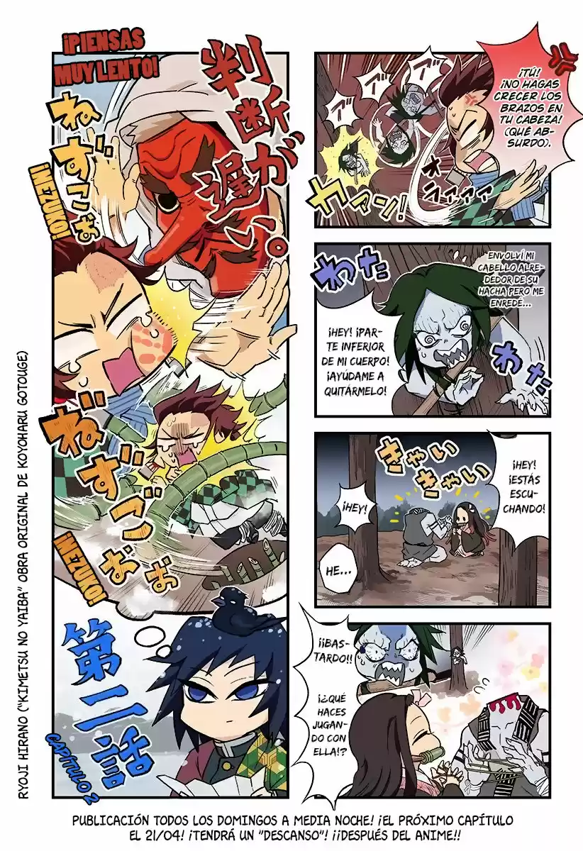 Kimetsu No Aima! capítulo 2, página 2