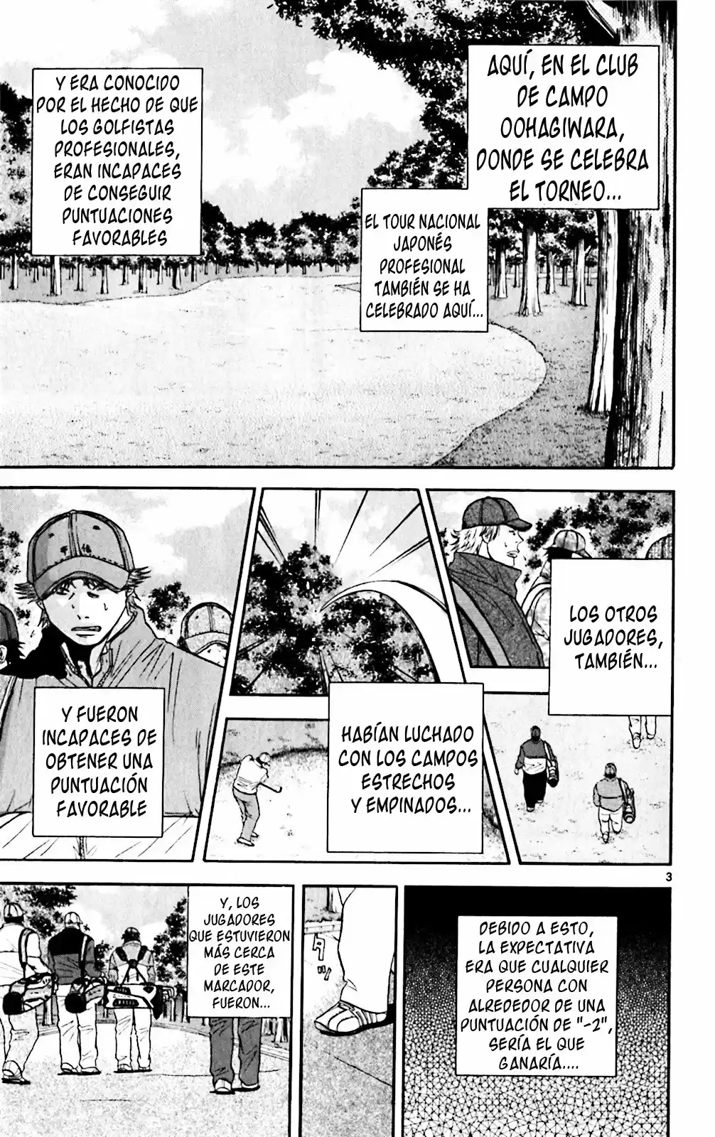 King Golf capítulo 110, página 4