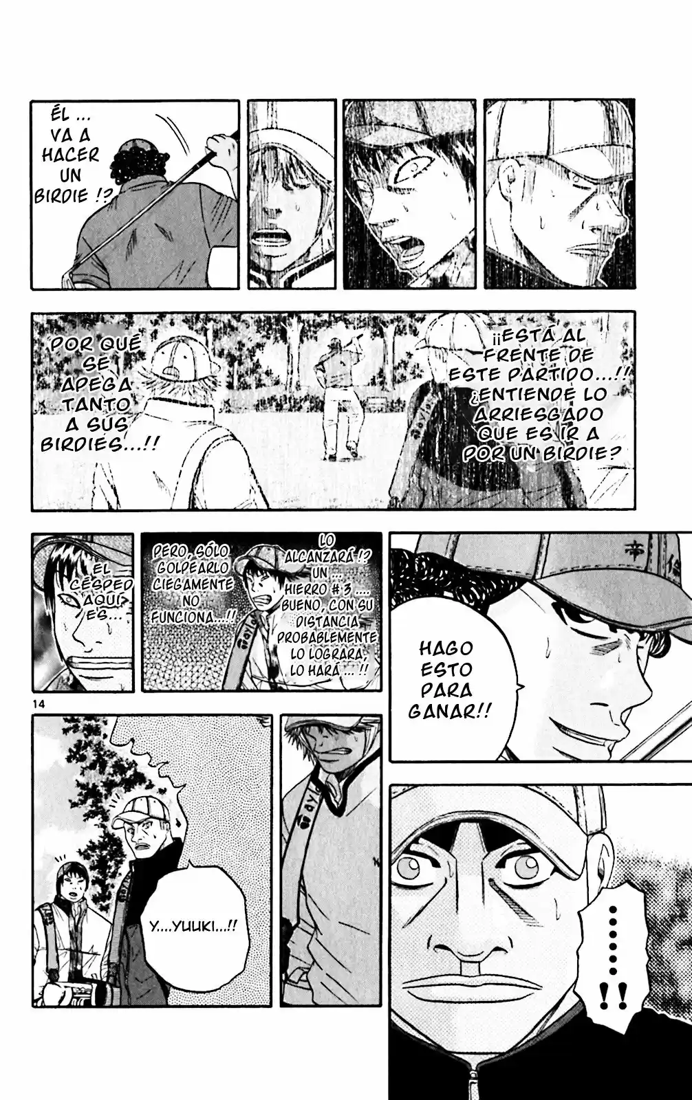 King Golf capítulo 110, página 14