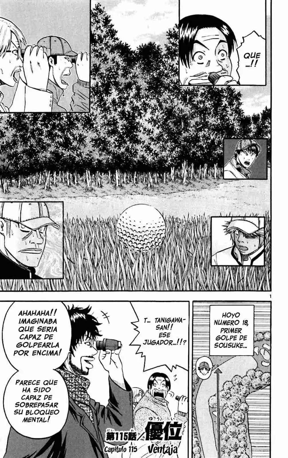 King Golf capítulo 115, página 1