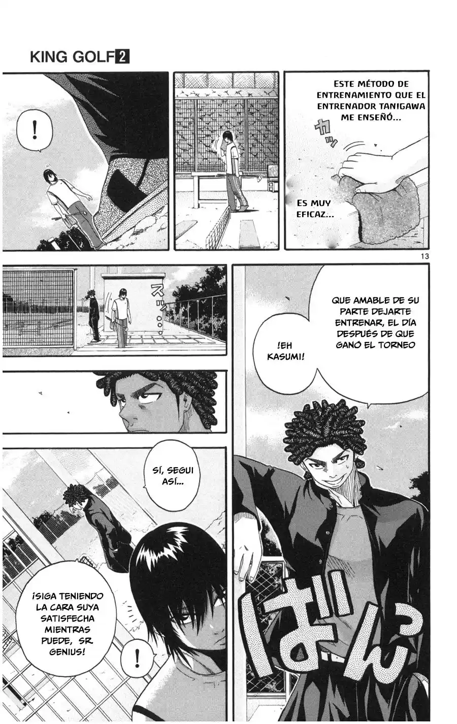 King Golf capítulo 13, página 14