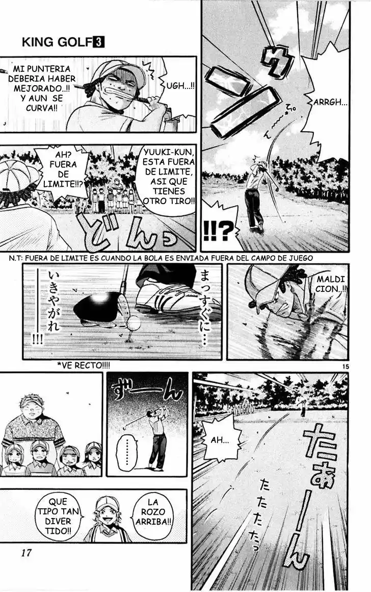King Golf capítulo 19, página 22