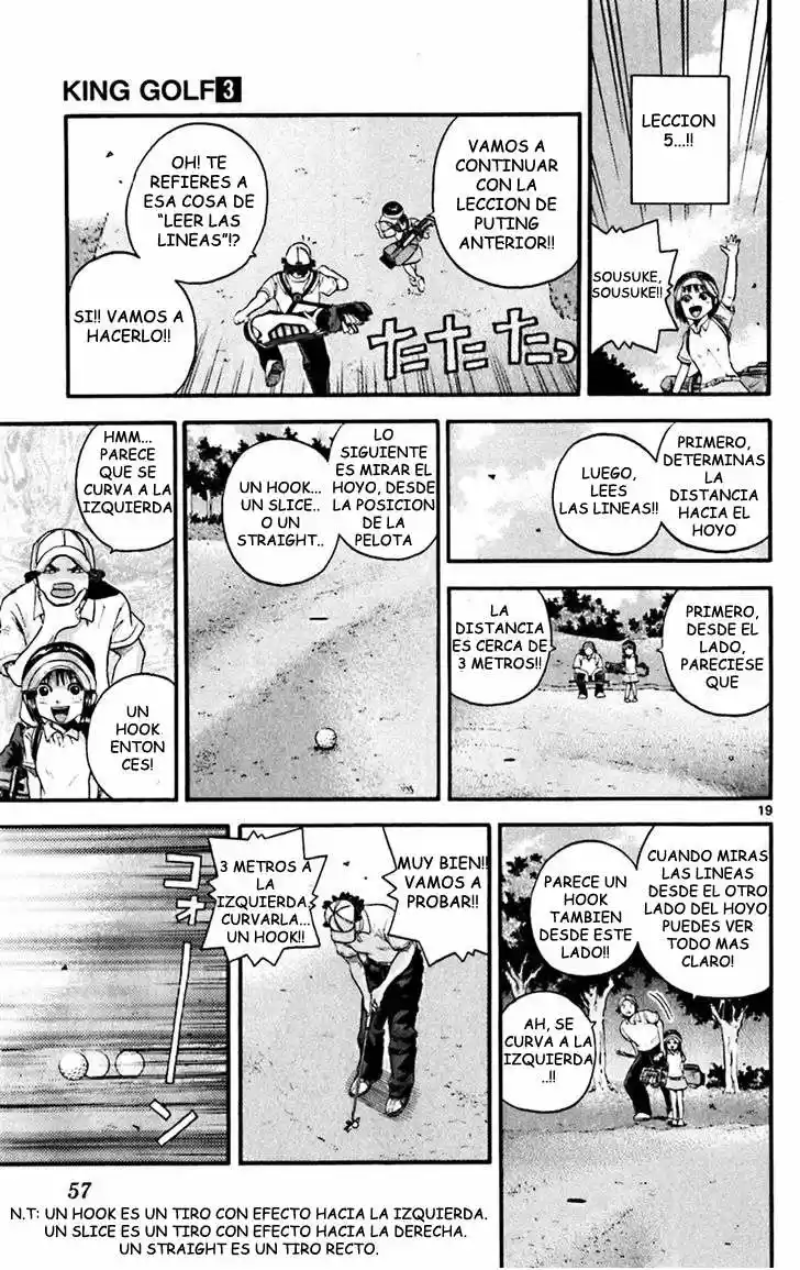 King Golf capítulo 21, página 20