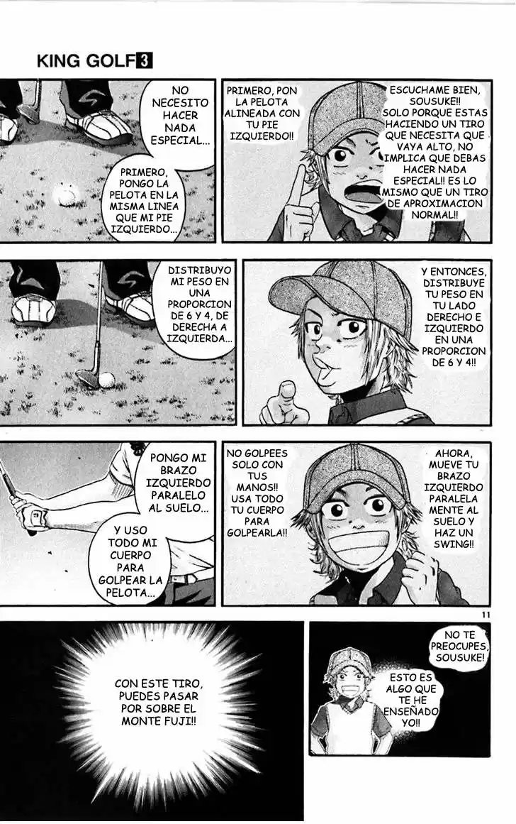 King Golf capítulo 28, página 12