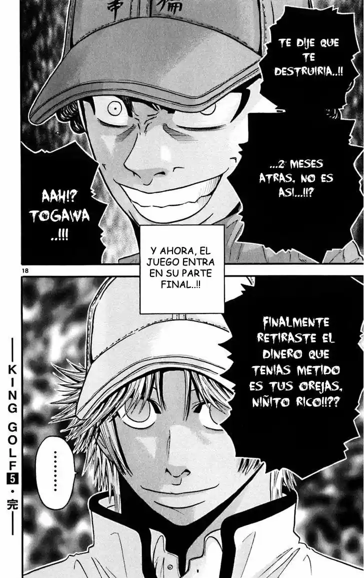 King Golf capítulo 48, página 19